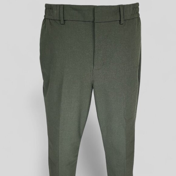 Banana Republic Pants Mens 32x26 Green Tapered Fit - Picture 3 of 10